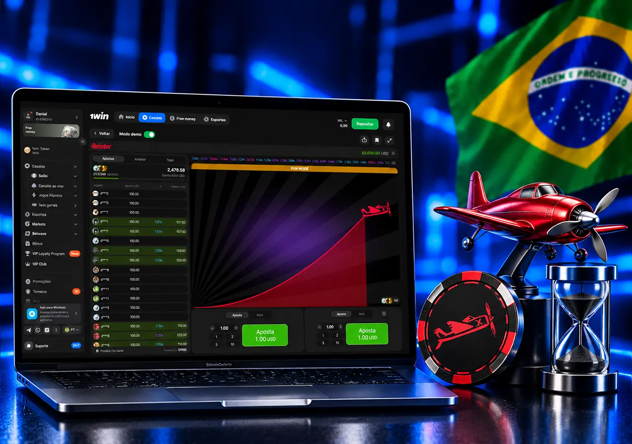 Mecânica das rodadas e encerramento da participação no Aviator da 1win